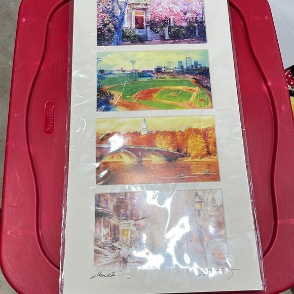 M-Charlie Wang signed pictures of Boston‎ - Picture 1 of 3